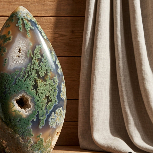 L'agate mousse : Un trésor de la nature