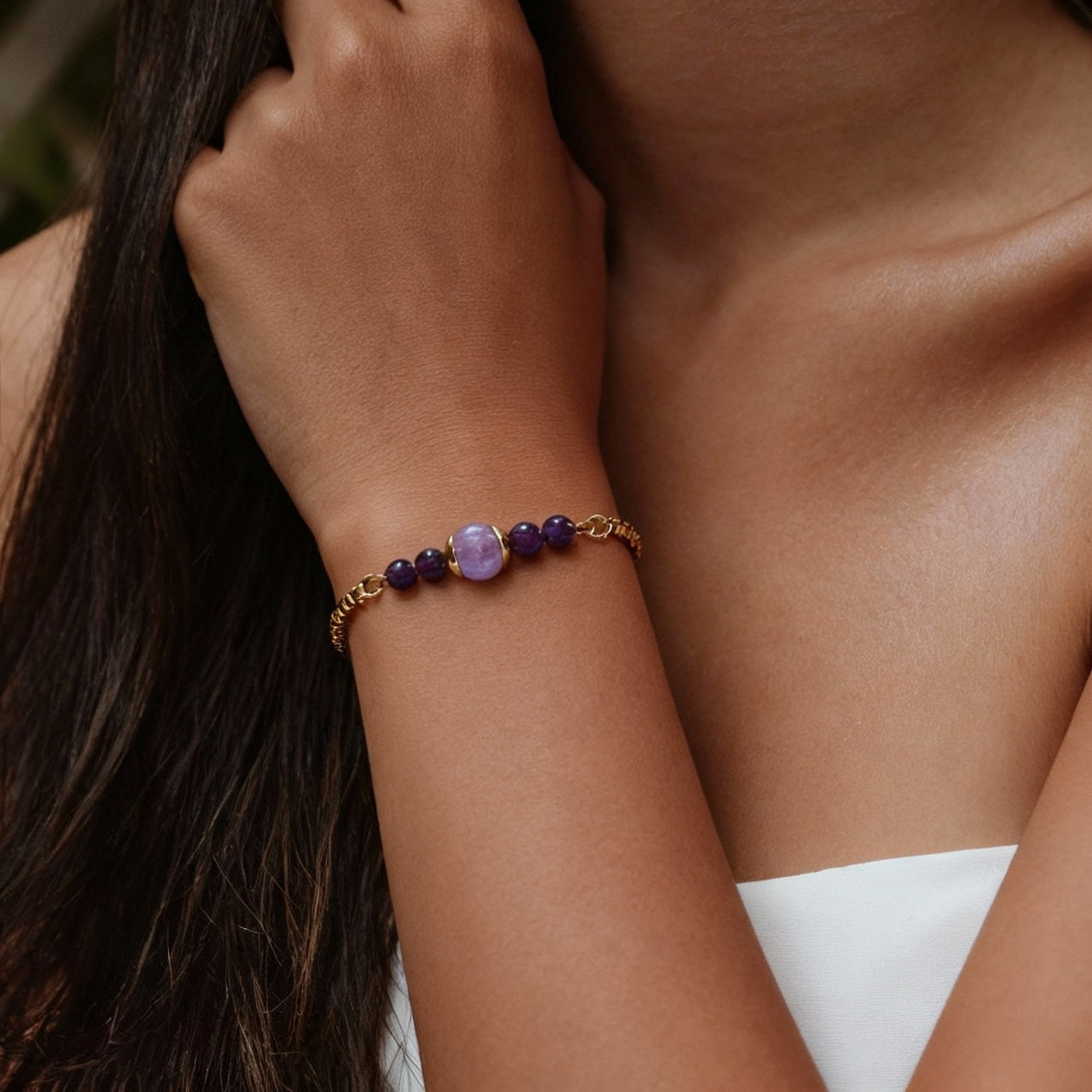 Améthyste - Bracelet n°171