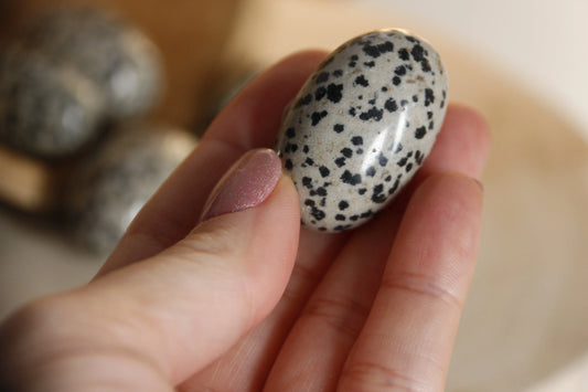 Jaspe dalmatien - Pierre roulées Cristal Ora