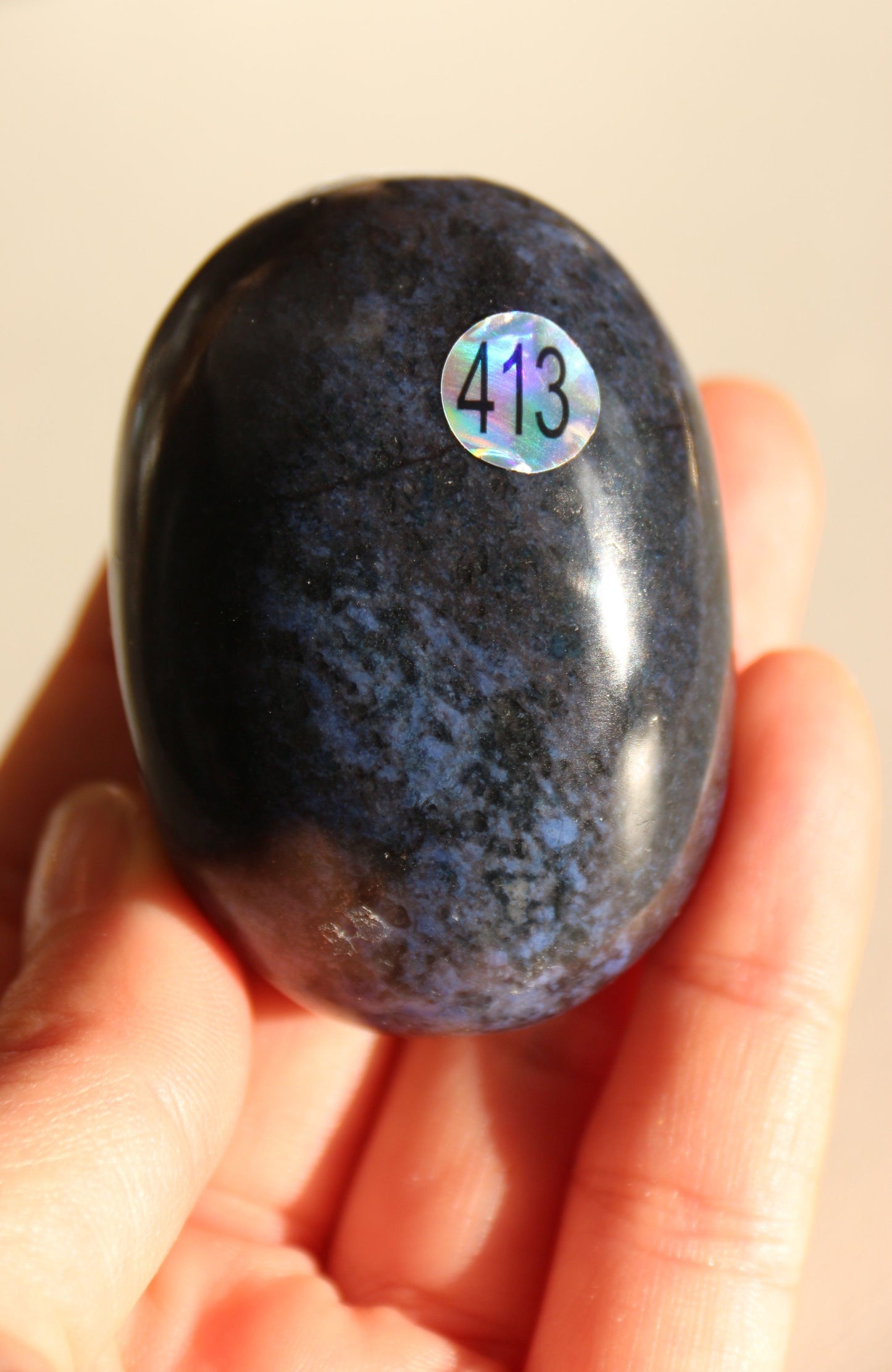 Galet de Dumortiérite - À choisir sur photo