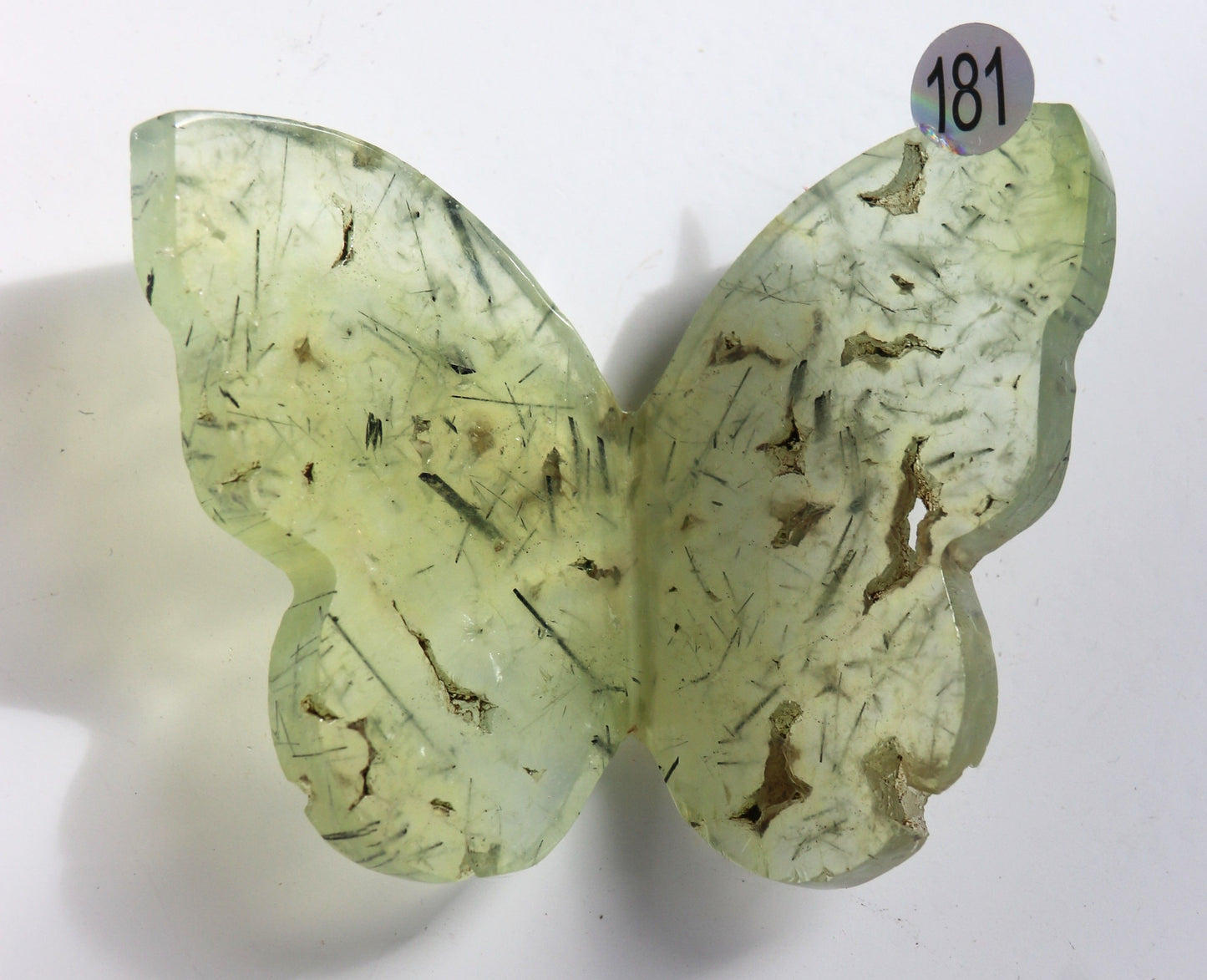 Papillons en Préhnite – Beauté et Sérénité