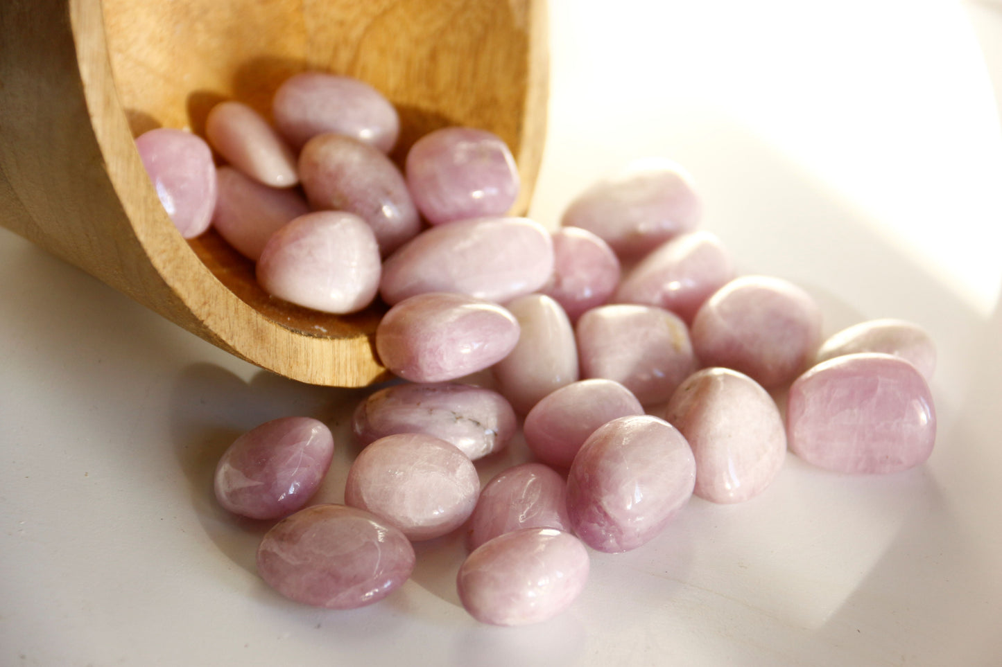 Pierres Roulées de Kunzite