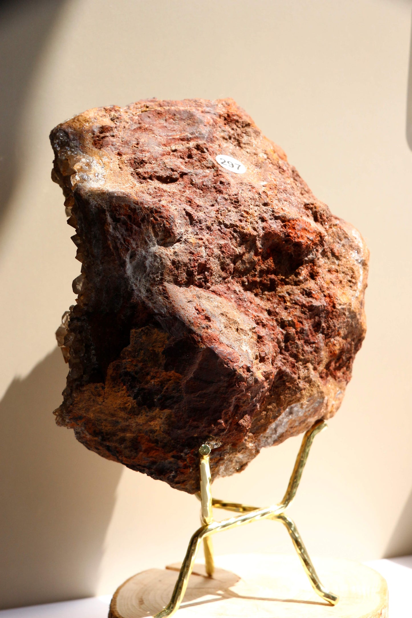 Quartz Fumé du Congo - Spécimen de 1,031 kg
