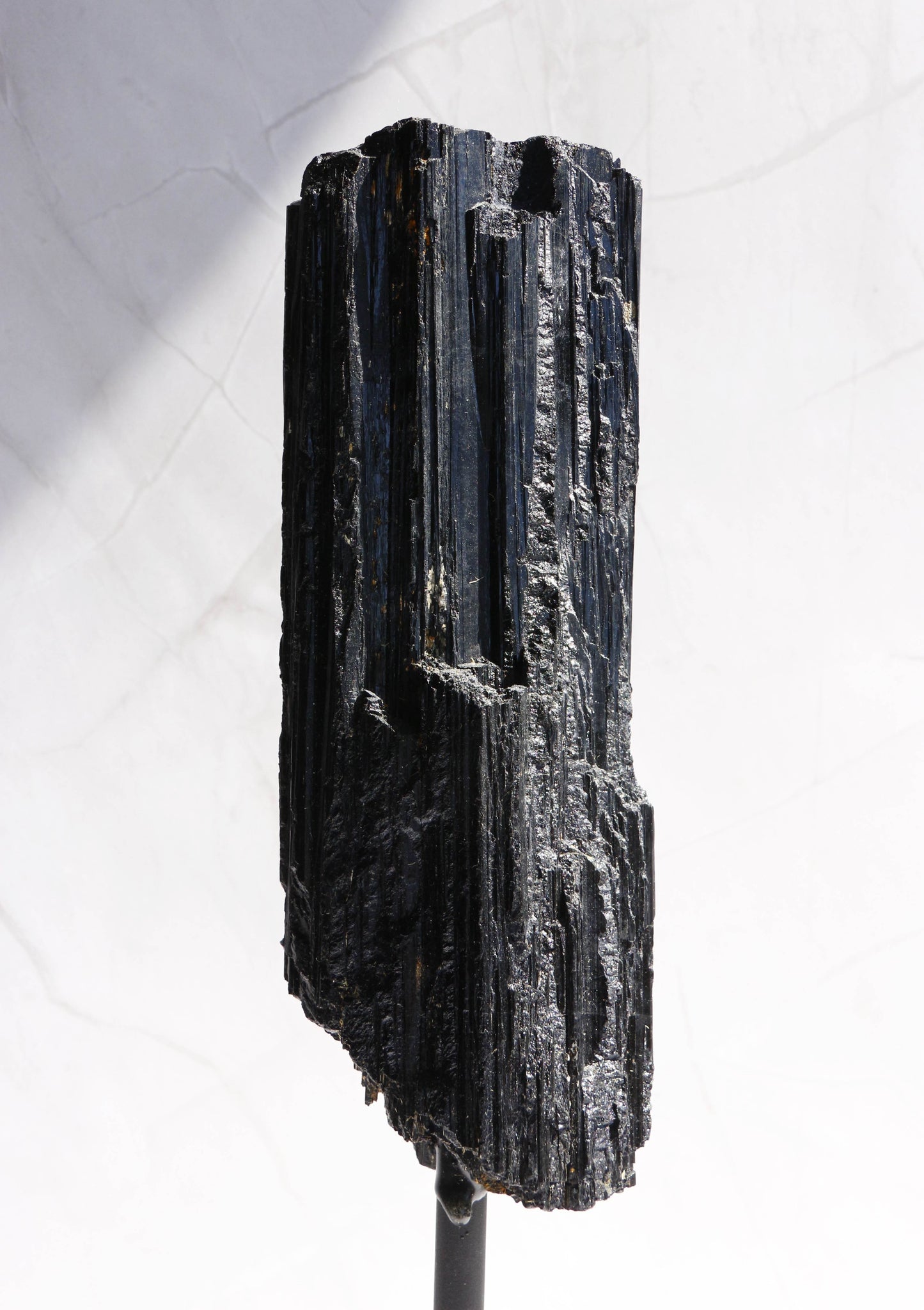 Tourmaline Noire n°188 sur Socle – 777g | Pièce unique du Brésil 💎