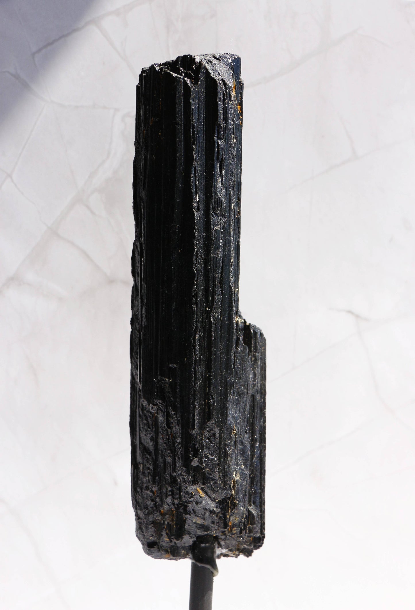 Tourmaline Noire n°188 sur Socle – 777g | Pièce unique du Brésil 💎