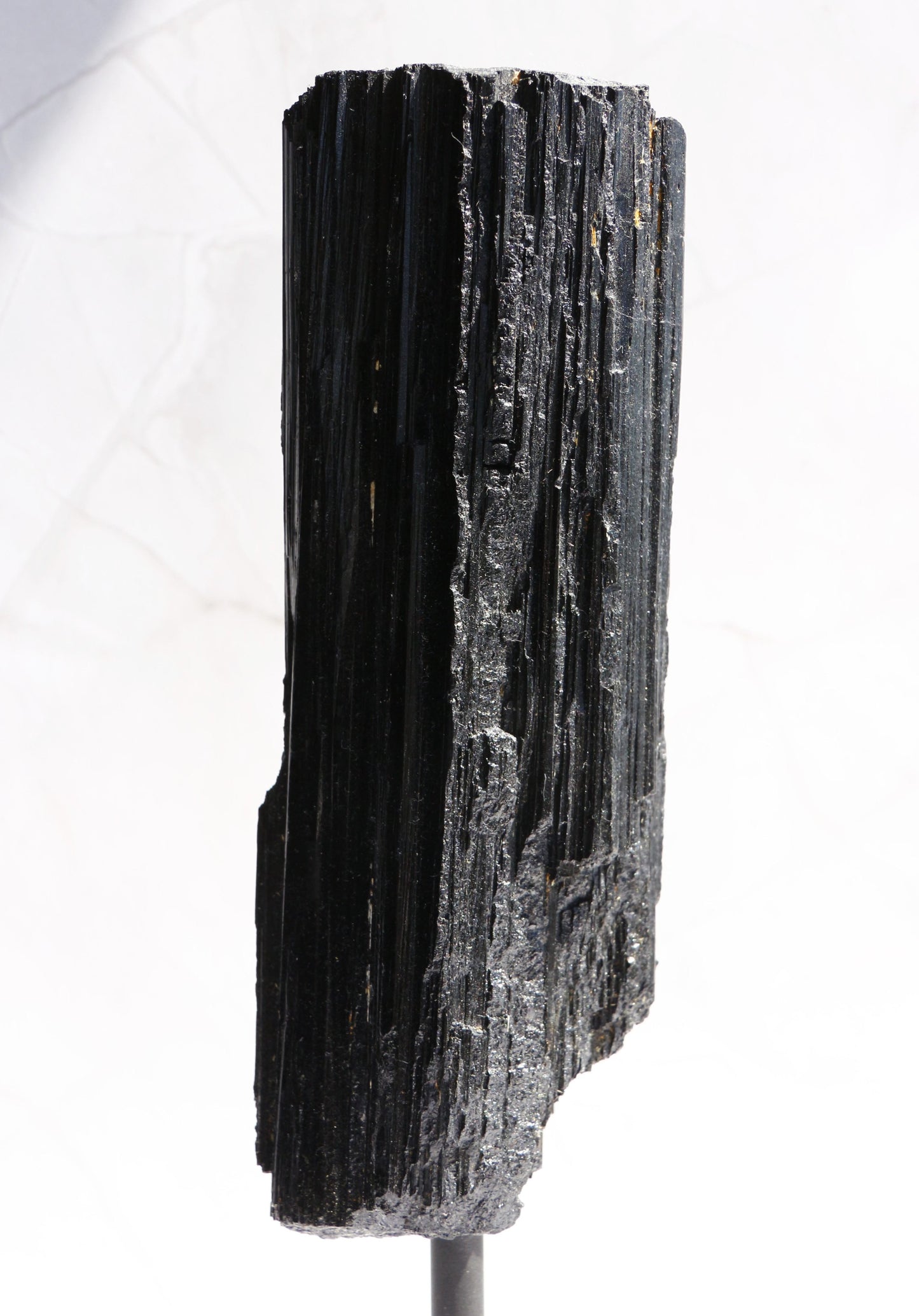 Tourmaline Noire n°188 sur Socle – 777g | Pièce unique du Brésil 💎