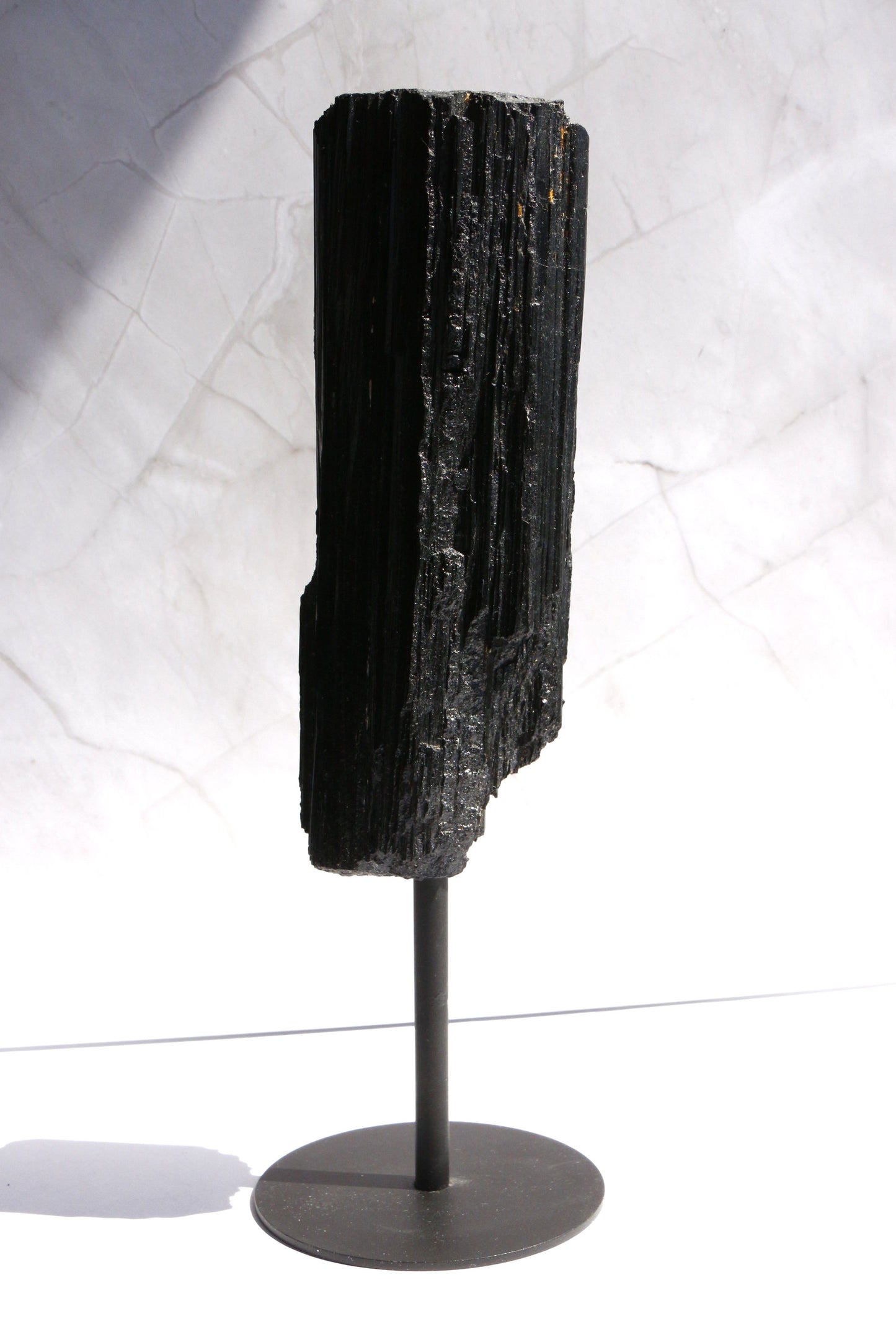 Tourmaline Noire n°188 sur Socle – 777g | Pièce unique du Brésil 💎