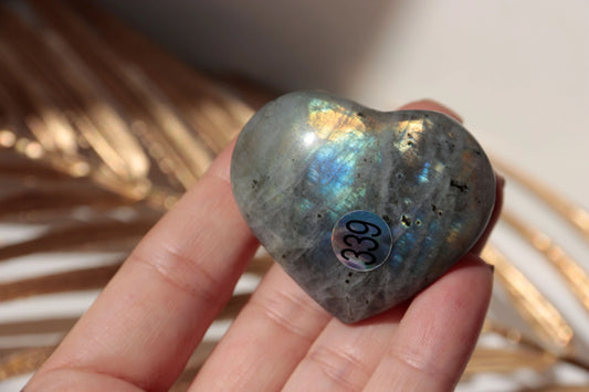 Labradorite - Cœur n°339 - Cristal Ora