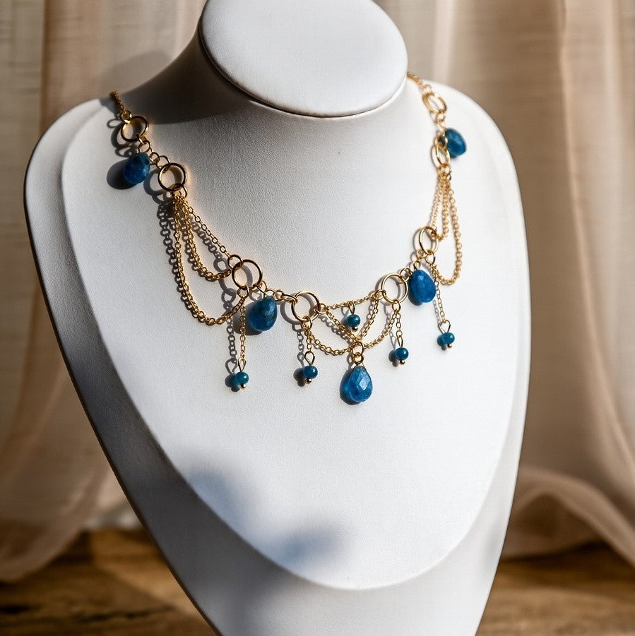 Collier Nonna - Apatite