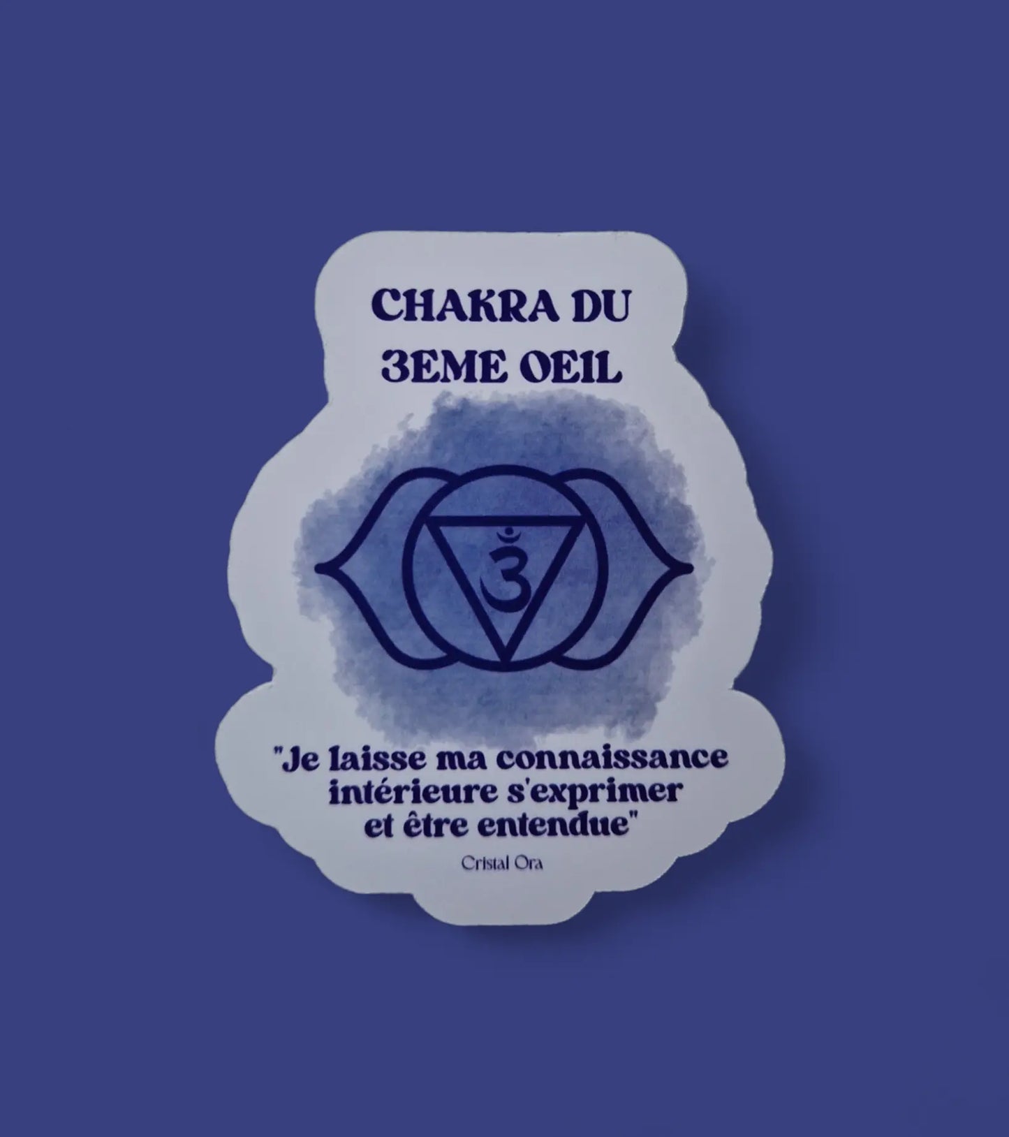 Collection Chakras - Stickers Cristal Ora