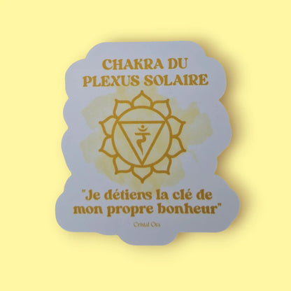 Collection Chakras - Stickers Cristal Ora