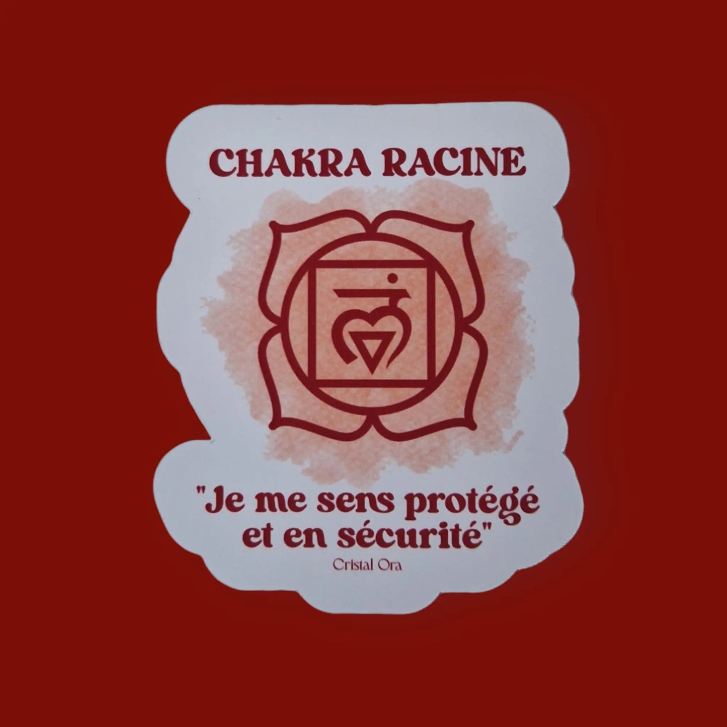 Collection Chakras - Stickers Cristal Ora