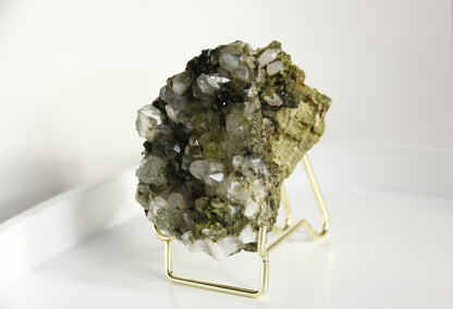 Quartz à Épidote Naturel de Turquie – 227g, 8x7 cm