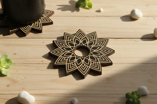 Socle pour sphère - Mandala