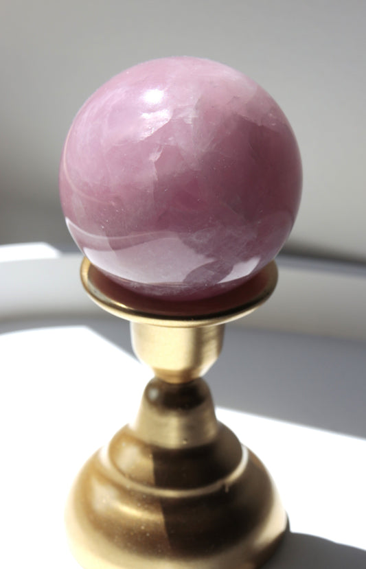 Quartz rose - Sphère n°382