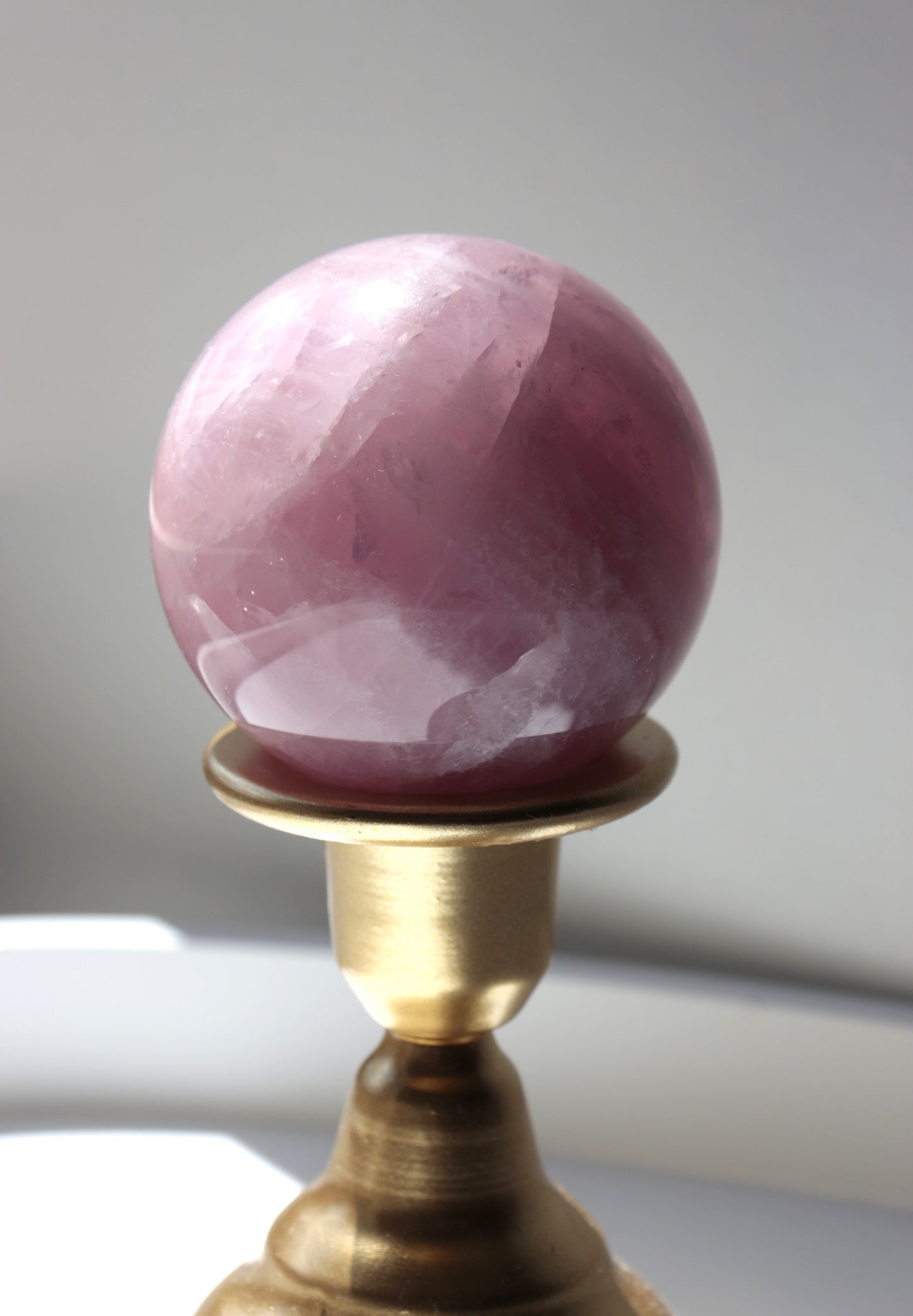 Quartz rose - Sphère n°382