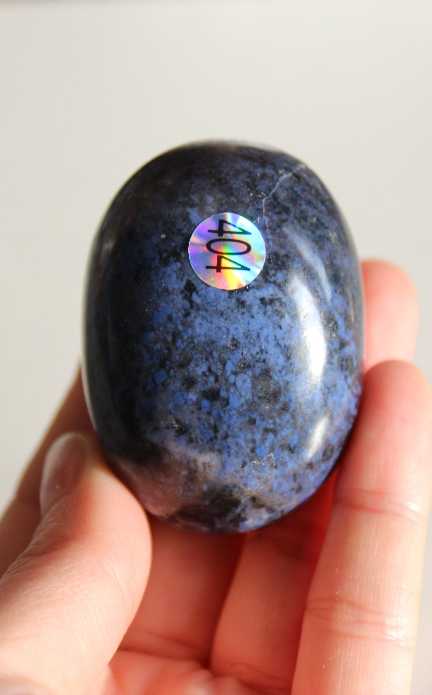 Galet de Dumortiérite - À choisir sur photo