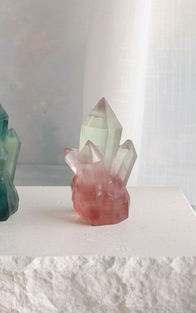 Fluorite - Amas sculptés - Modèle au choix
