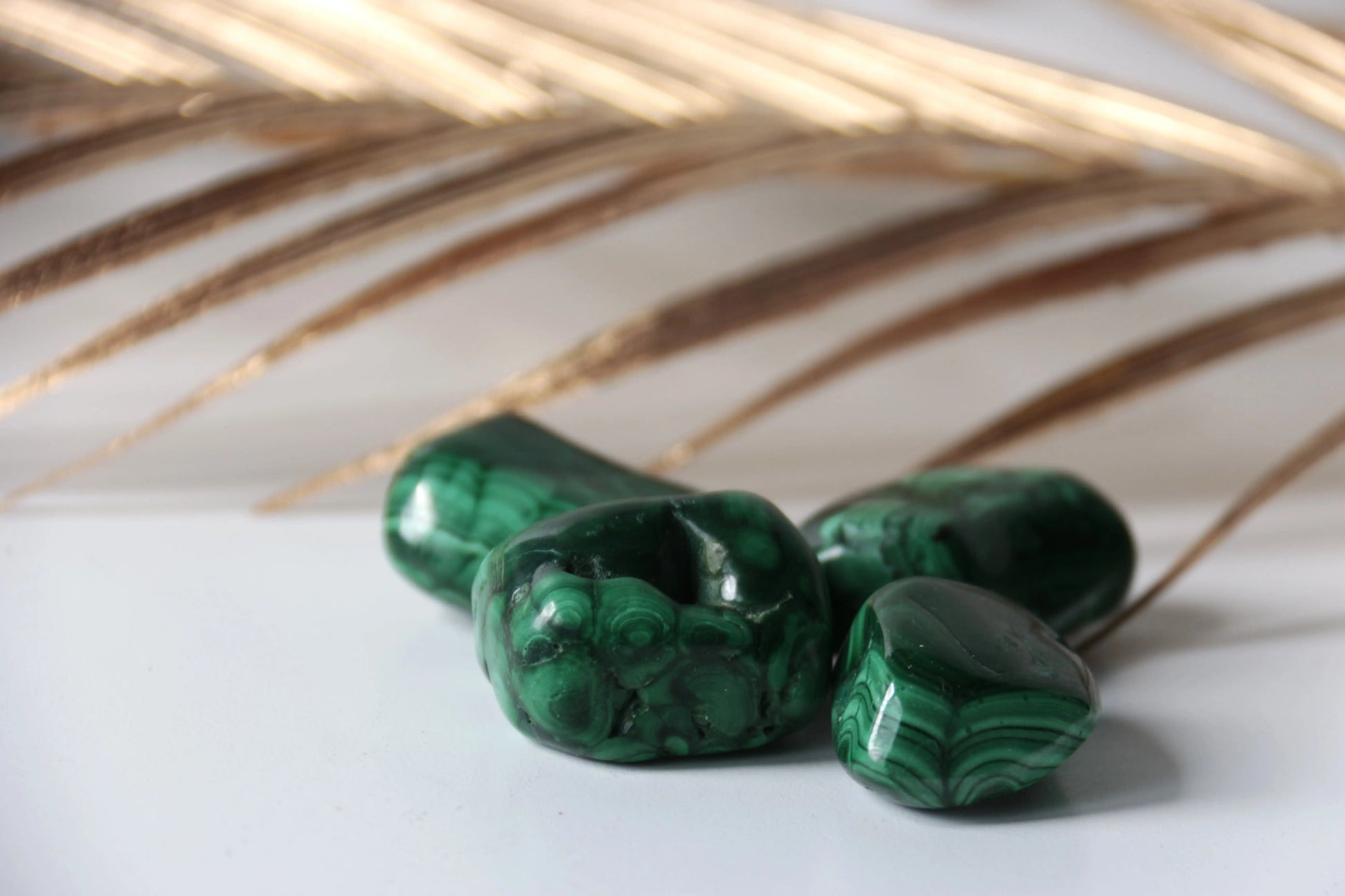 Malachite - Pierres roulées Cristal Ora