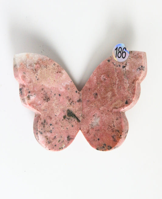 Papillons en Rhodonite du Pérou – Modèles Disponibles