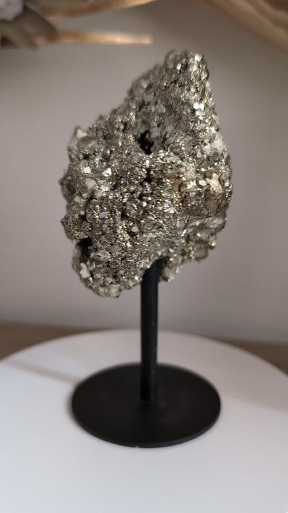 Pyrite - Pierre brute sur socle n°110