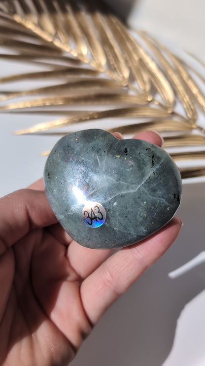 Labradorite - Coeur n°343