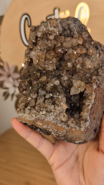 Quartz Fumé du Congo - Spécimen de 1,031 kg