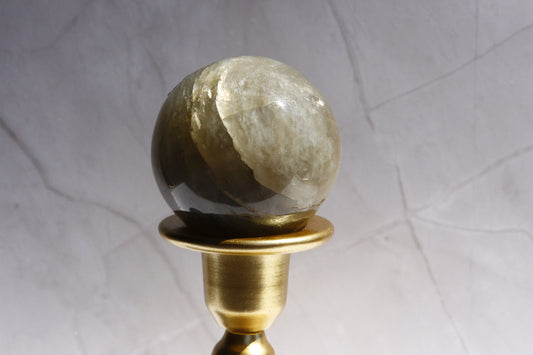 Sphère en pierre de lune naturelle – 4,8 cm – 160g