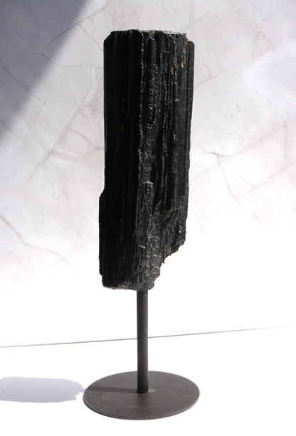 Tourmaline Noire n°188 sur Socle – 777g | Pièce unique du Brésil 💎